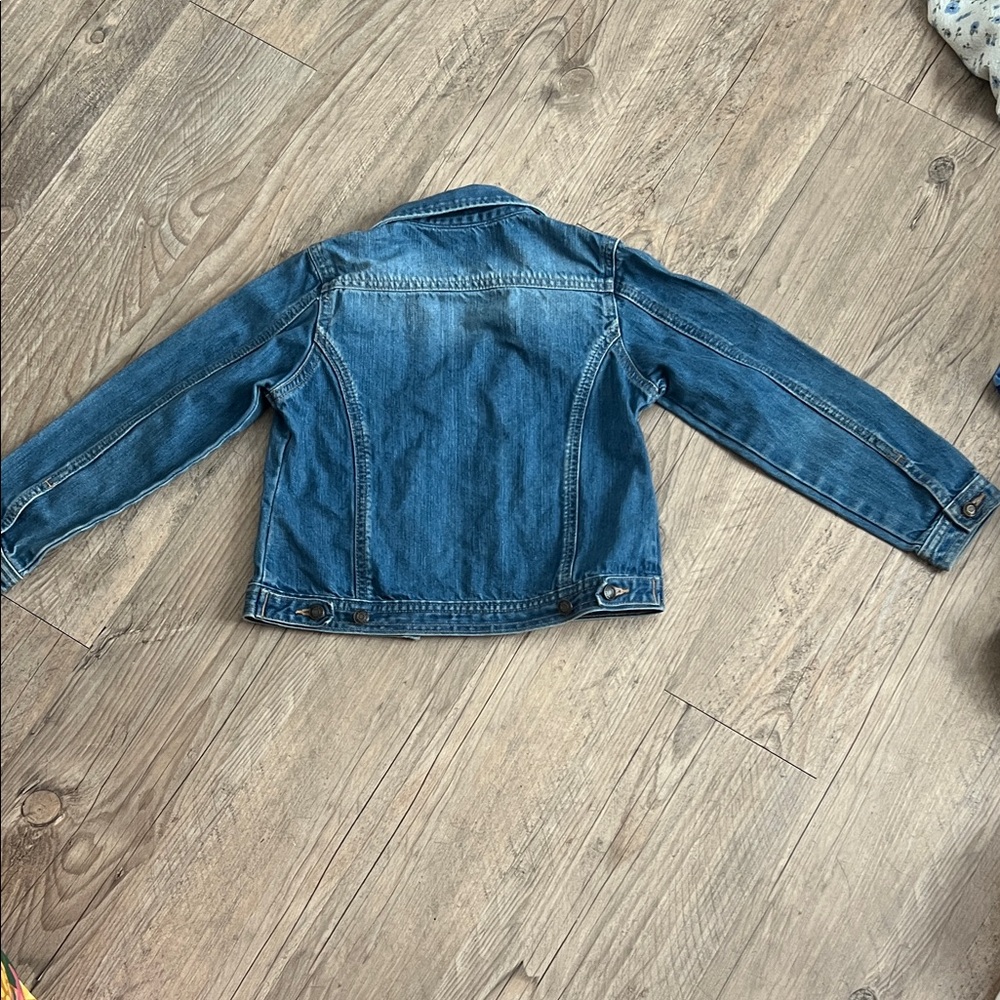 Old Navy Classic Blue Kids Jean Jacket - Picture 4 of 4